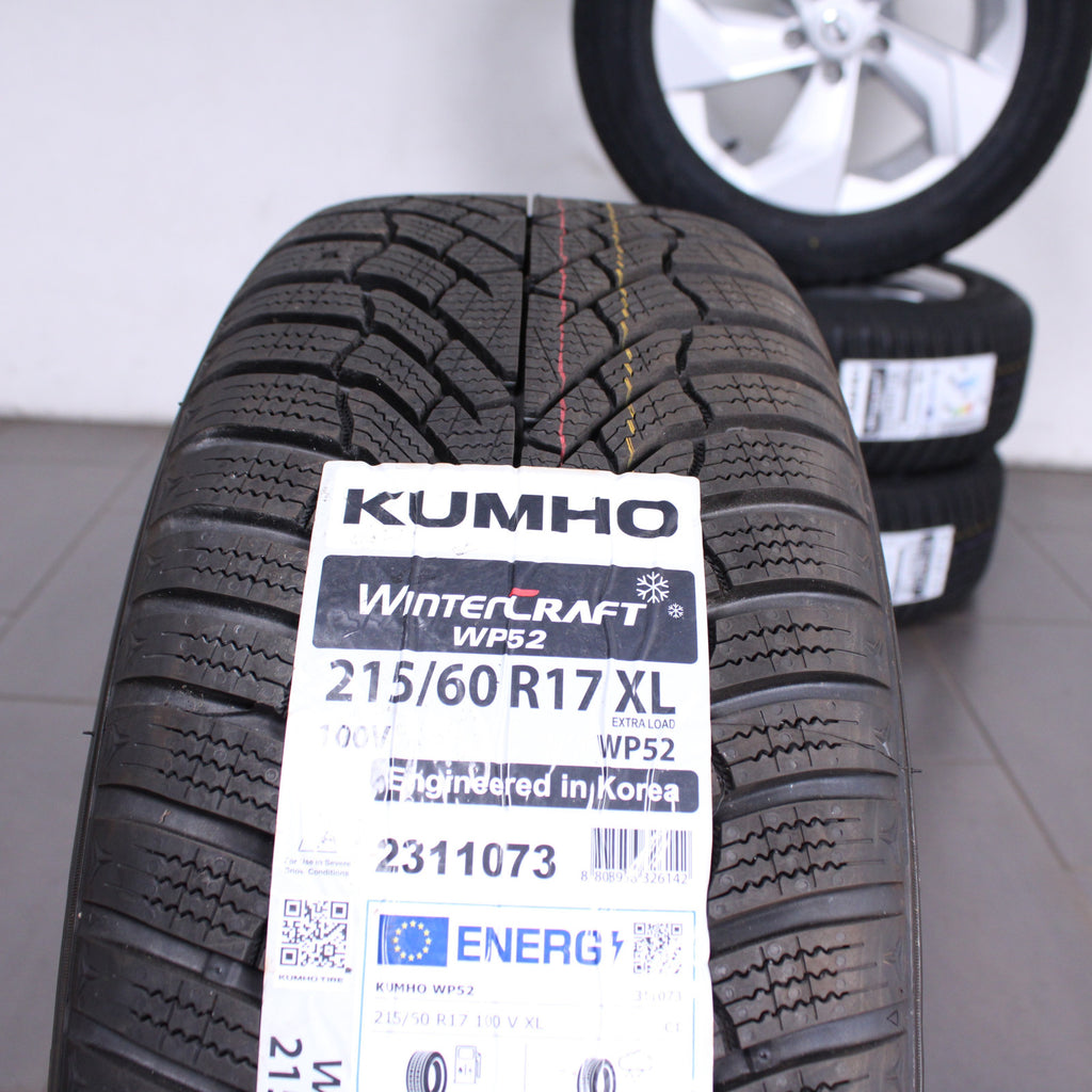 17 Zoll original Nissan Juke F16 KE409-6P200 Alufelgen Winterreifen (01724)