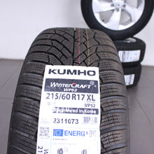 Laden Sie das Bild in den Galerie-Viewer, 17 Zoll original Nissan Juke F16 KE409-6P200 Alufelgen Winterreifen (01724)
