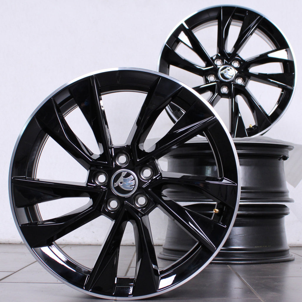 17 Zoll original Skoda Scala I Skoda Kamiq I 657601025AL Alufelgen (2e4e6)