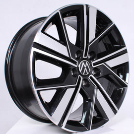 18 Zoll original VW T5 T6 T6.1 Valdivia 7LA601025B Alufelge 1 Stück (f61ea)
