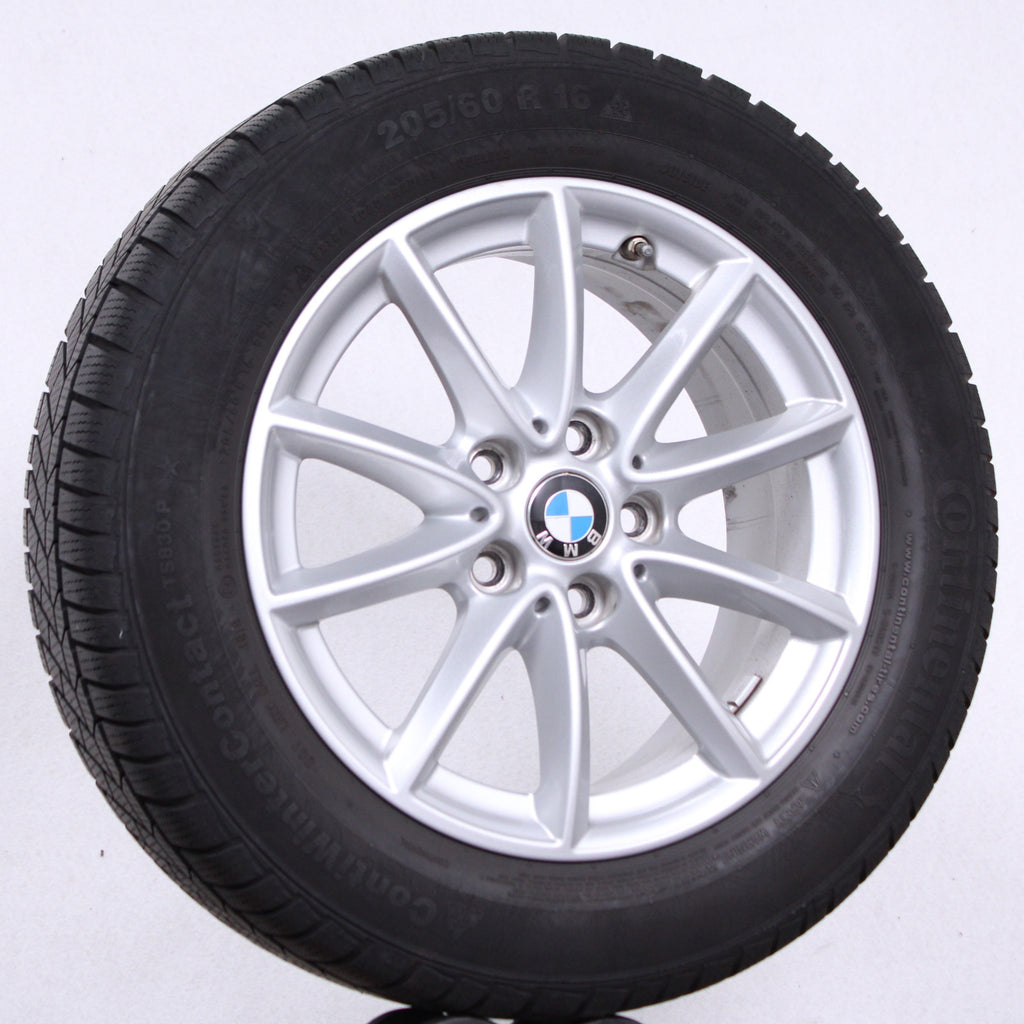 16 Zoll original BMW 2er AT F45 2er GT F46 Styling 471 Alufelgen Winterreifen (7357e)