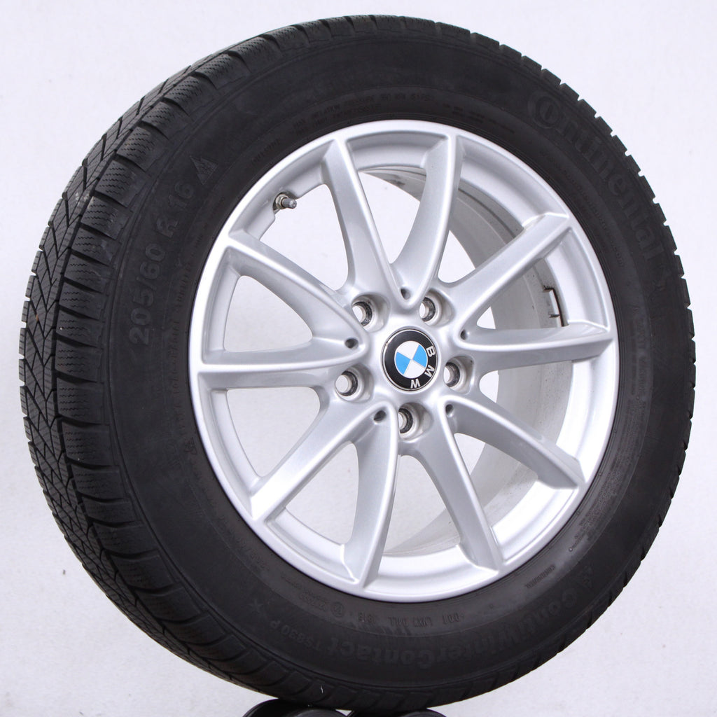 16 Zoll original BMW 2er AT F45 2er GT F46 Styling 471 Alufelgen Winterreifen (7357e)