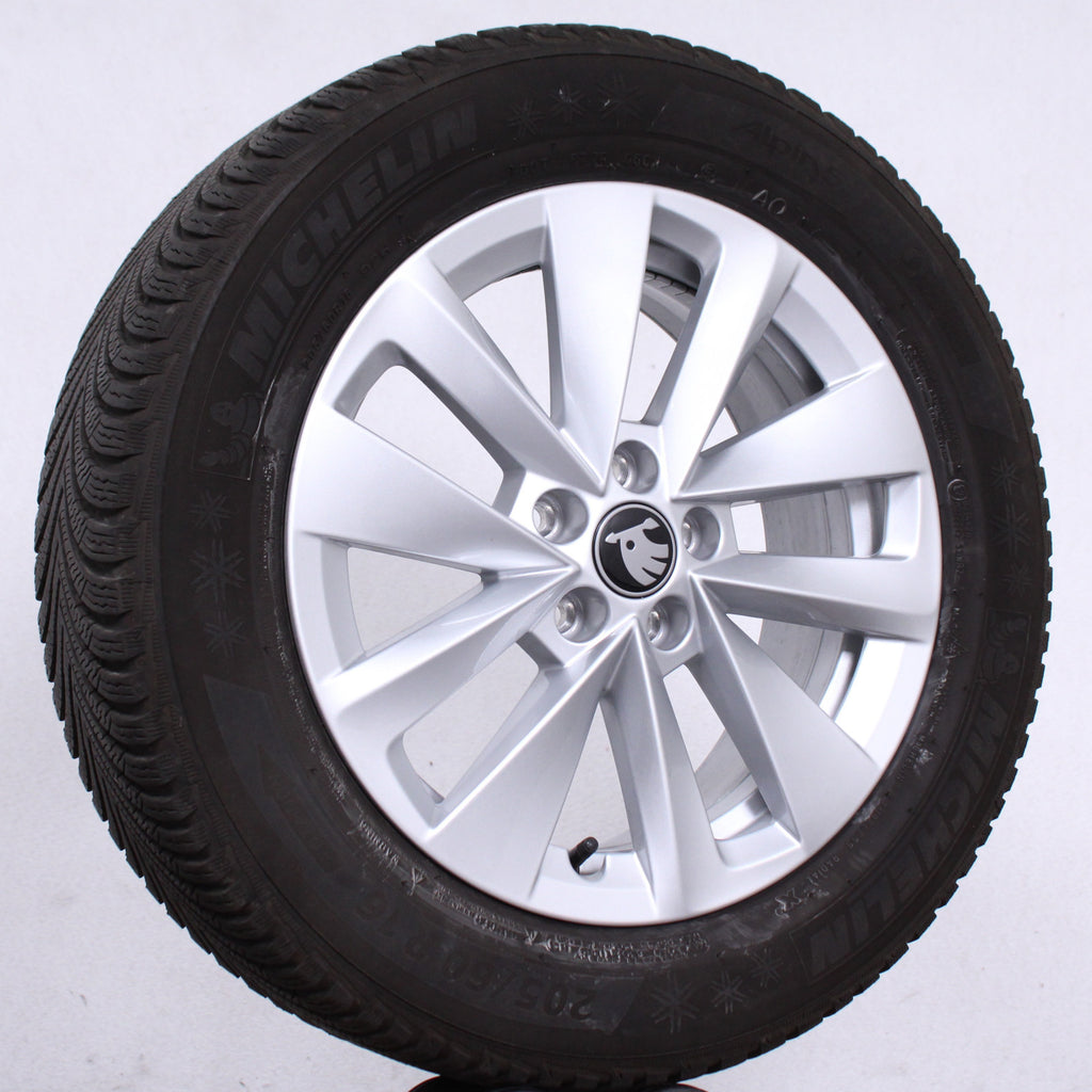 17 Zoll original Audi A4 S4 8W B9 8W0601025P Alufelgen Winterreifen (cf322)