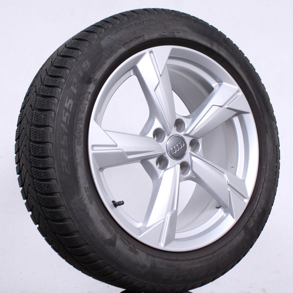 18 Zoll original Audi A6 4K C8 4K0601025D Alufelgen Winterreifen (0f176)