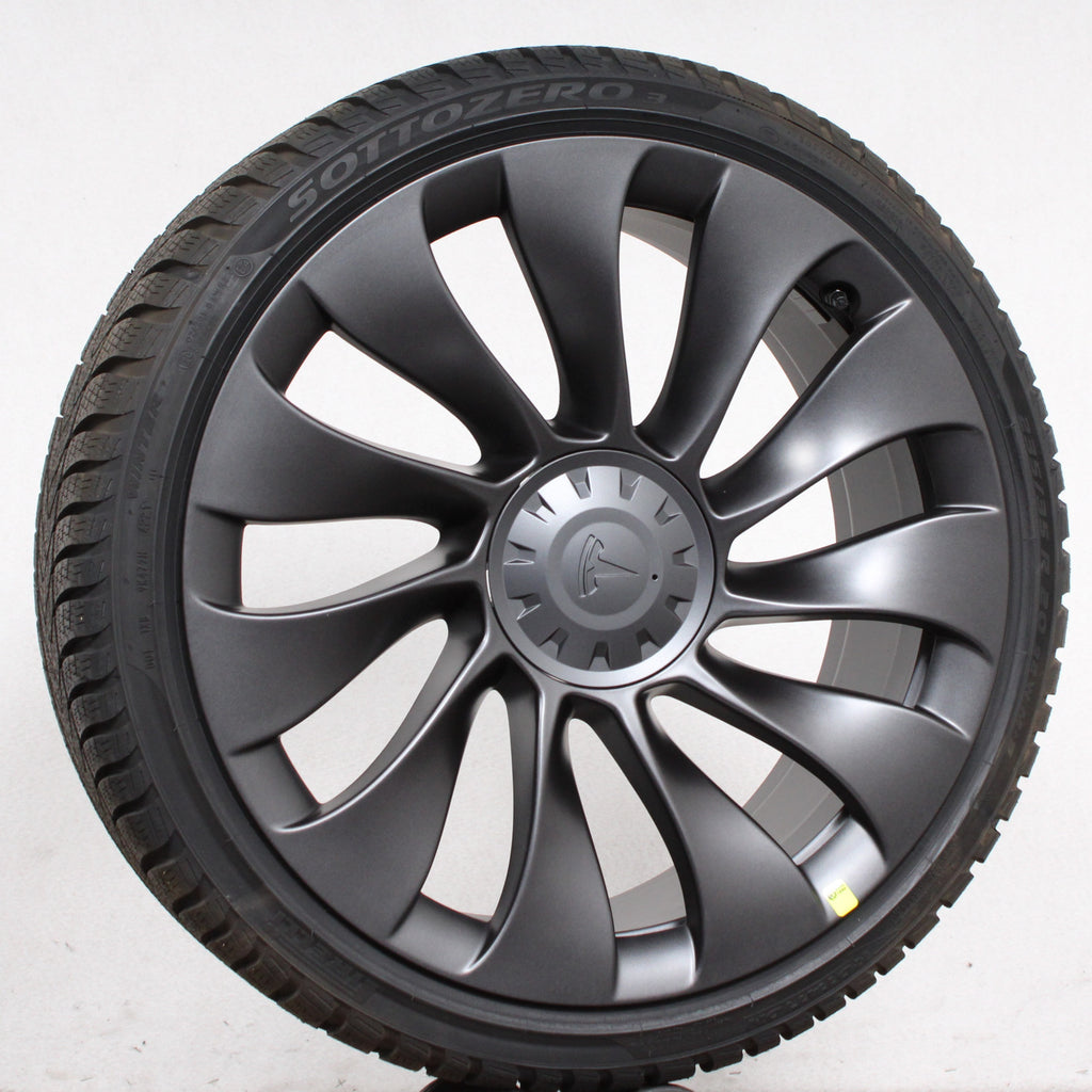 20 Zoll original Tesla Model 3 1044267-00-A Alufelgen Winterreifen (dacdd)