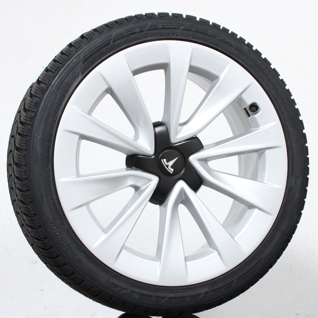 19 Zoll original Tesla Model 3 1044264-00-A Alufelgen Winterreifen (a016d)
