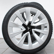 Laden Sie das Bild in den Galerie-Viewer, 19 Zoll original Tesla Model 3 1044264-00-A Alufelgen Winterreifen (a016d)