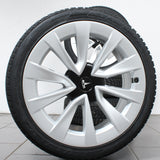 19 Zoll original Tesla Model 3 1044264-00-A Alufelgen Winterreifen (a016d)
