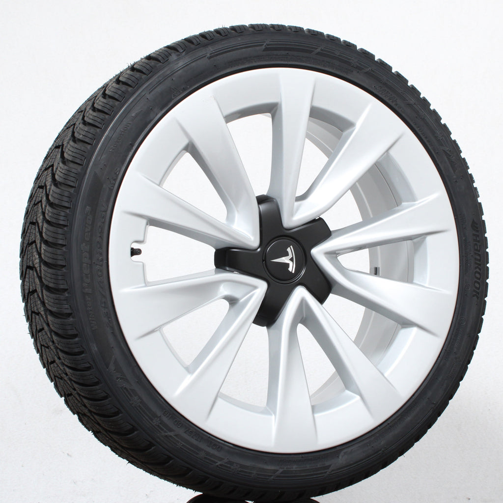 19 Zoll original Tesla Model 3 1044264-00-A Alufelgen Winterreifen (a016d)