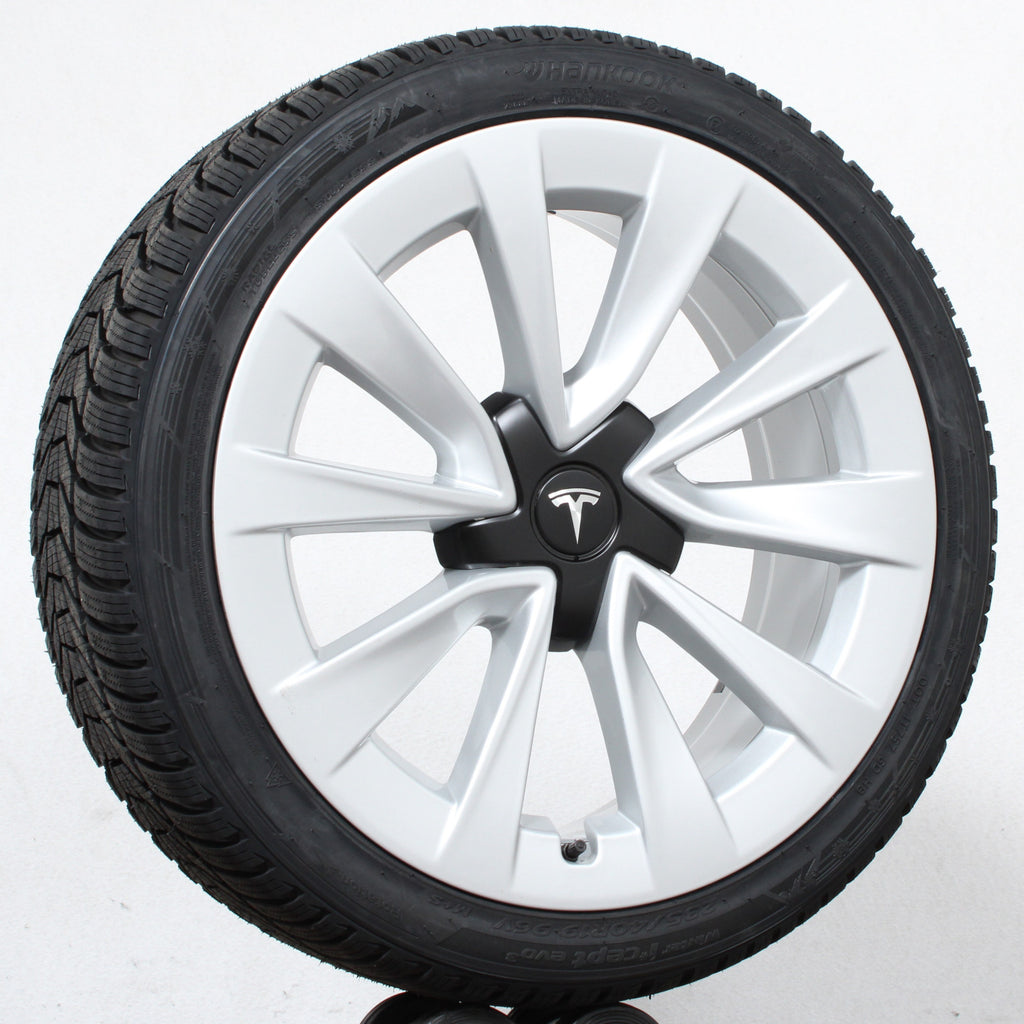 19 Zoll original Tesla Model 3 1044264-00-A Alufelgen Winterreifen (a016d)