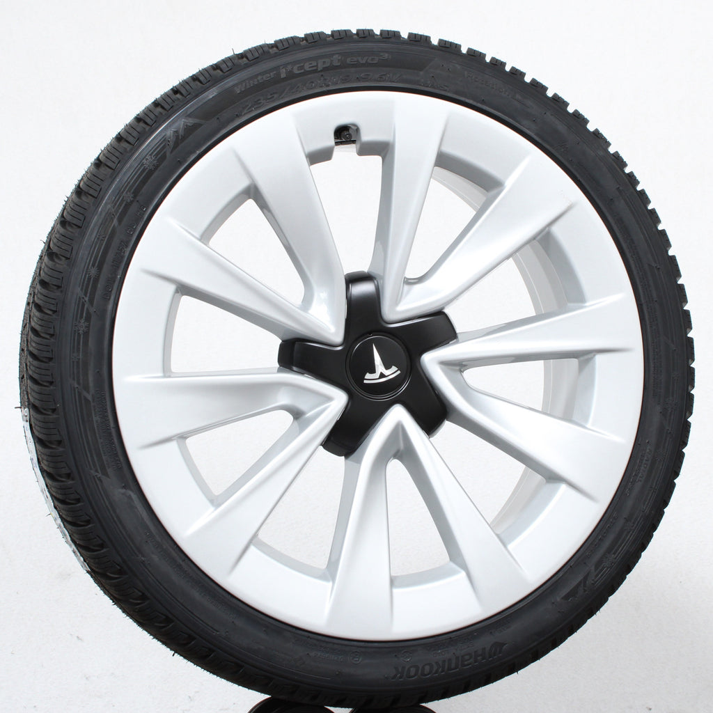 19 Zoll original Tesla Model 3 1044264-00-A Alufelgen Winterreifen (a016d)