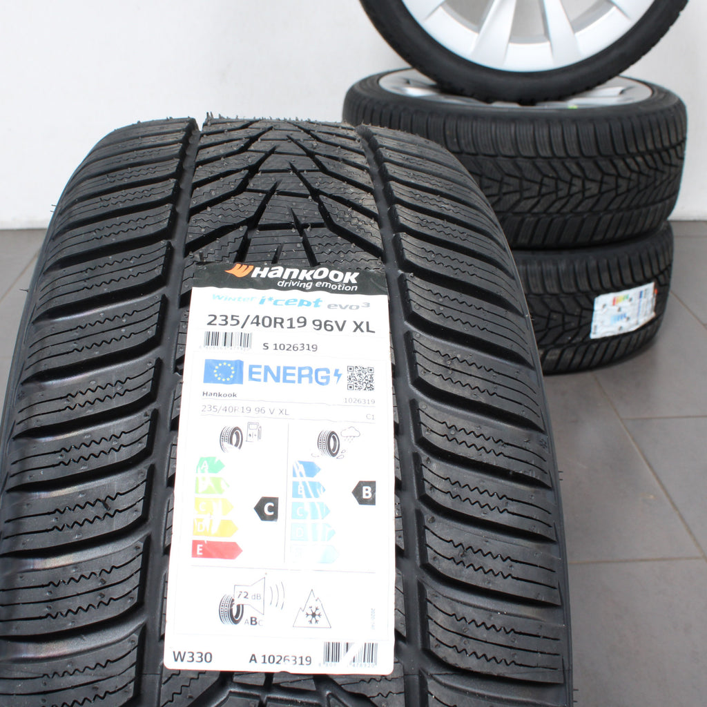 19 Zoll original Tesla Model 3 1044264-00-A Alufelgen Winterreifen (a016d)