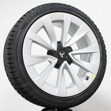 Laden Sie das Bild in den Galerie-Viewer, 19 Zoll original Tesla Model 3 1044264-00-A Alufelgen Winterreifen (eea41)