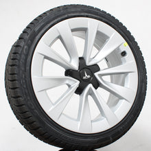 Laden Sie das Bild in den Galerie-Viewer, 19 Zoll original Tesla Model 3 1044264-00-A Alufelgen Winterreifen (eea41)