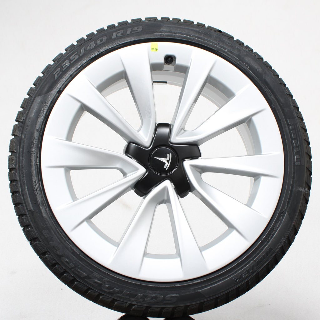 19 Zoll original Tesla Model 3 1044264-00-A Alufelgen Winterreifen (eea41)