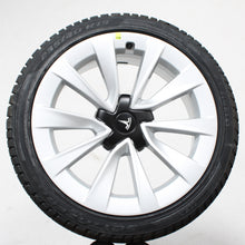 Laden Sie das Bild in den Galerie-Viewer, 19 Zoll original Tesla Model 3 1044264-00-A Alufelgen Winterreifen (eea41)