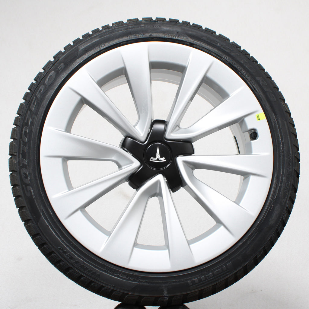 19 Zoll original Tesla Model 3 1044264-00-A Alufelgen Winterreifen (eea41)