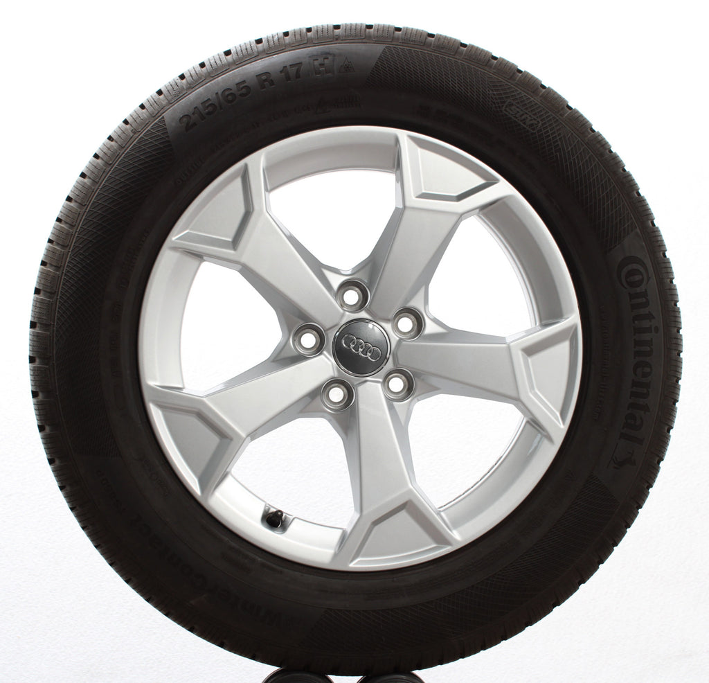 17 Zoll original Audi Q3 F3 II 83A 83A601025AL Alufelgen Winterreifen (b77db)