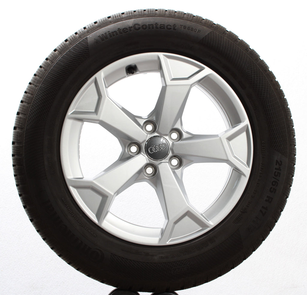 17 Zoll original Audi Q3 F3 II 83A 83A601025AL Alufelgen Winterreifen (b77db)