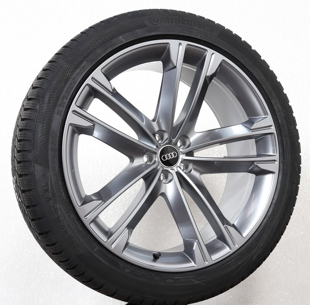 22 Zoll original Audi Q8 SQ8 4M8 4M8071492A Alufelgen Winterreifen (bad85)
