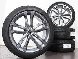 22 Zoll original Audi Q8 SQ8 4M8 4M8071492A Alufelgen Winterreifen (bad85)