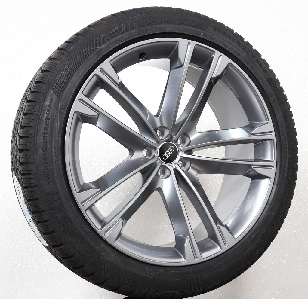 22 Zoll original Audi Q8 SQ8 4M8 4M8071492A Alufelgen Winterreifen (bad85)
