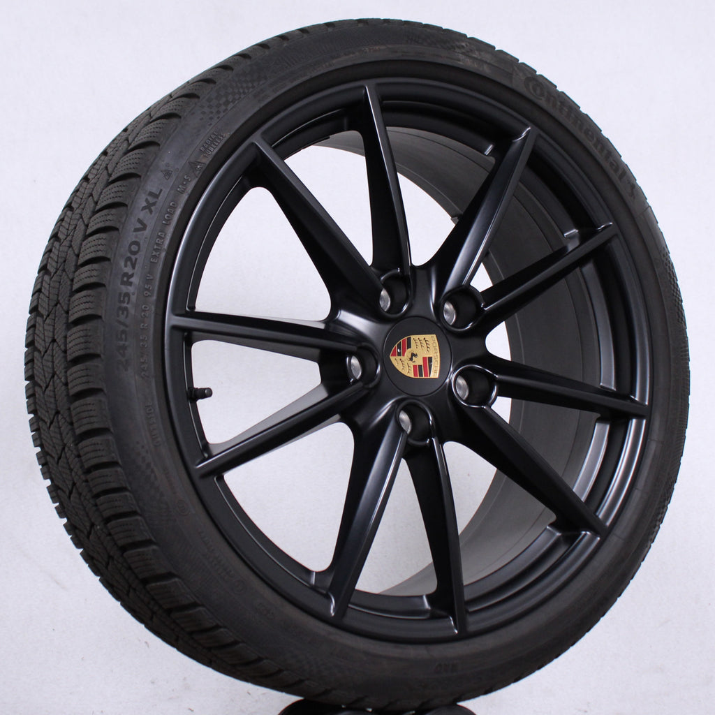 20 21 Zoll Original Porsche 911 992 Carrera GTS Felgen Winterreifen (7ff3a)
