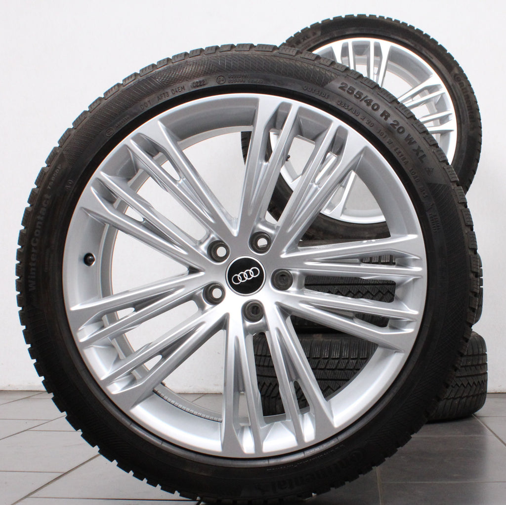 20 Zoll original Audi A7 S7 4K8 4K8601025F Alufelgen Winterreifen (0eba9)