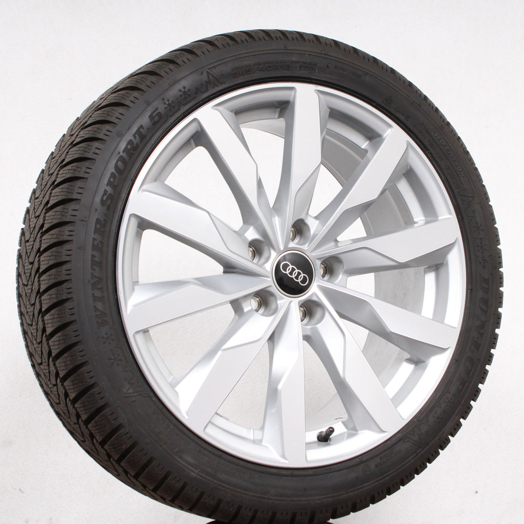 18 Zoll original Audi A4 S4 B9 8W 8W0601025S Alufelgen Winterreifen (2629d)