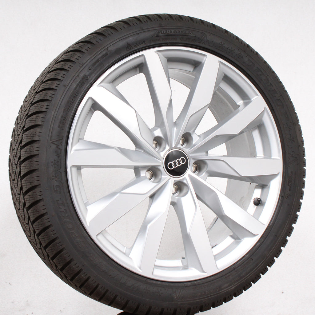 18 Zoll original Audi A4 S4 B9 8W 8W0601025S Alufelgen Winterreifen (2629d)