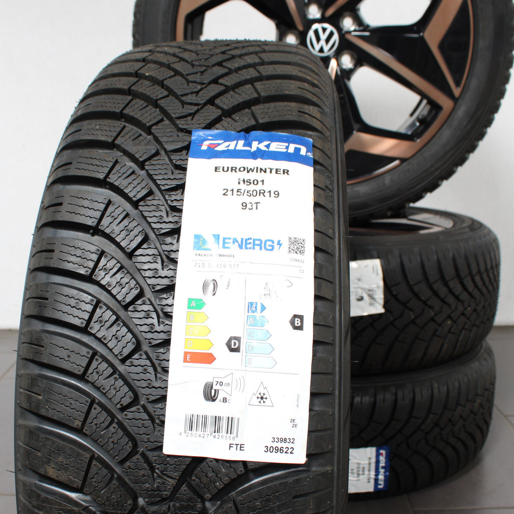 19 Zoll original VW ID.3 E11 Andoya 10A601025J Alufelgen Winterreifen (35c24)