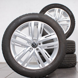 19 Zoll Original VW Tiguan II AD1 & Allspace 5NA601025N Alufelgen Winterreifen (75cb0)