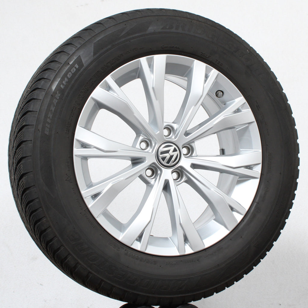 17 Zoll original VW Tiguan ll Allspace 5NA 5NA601025 Alufelgen Winterreifen (9cb44)