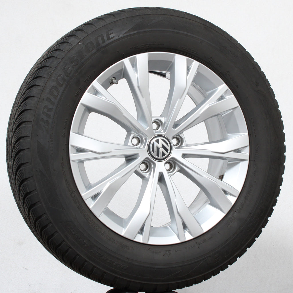 17 Zoll original VW Tiguan ll Allspace 5NA 5NA601025 Alufelgen Winterreifen (9cb44)