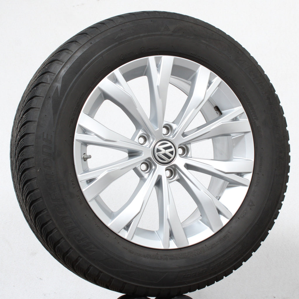 17 Zoll original VW Tiguan ll Allspace 5NA 5NA601025 Alufelgen Winterreifen (9cb44)