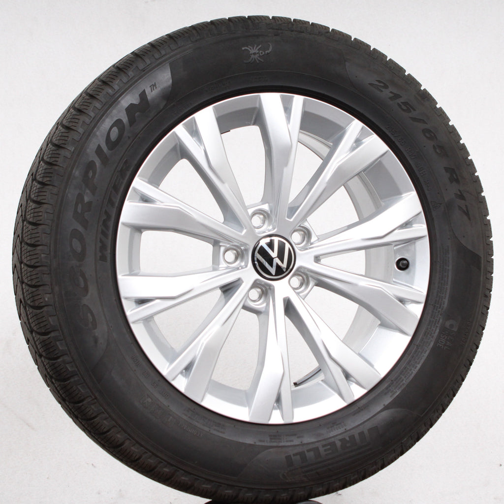 17 Zoll original VW Tiguan ll Allspace 5NA 5NA601025 Alufelgen Winterreifen (64341)