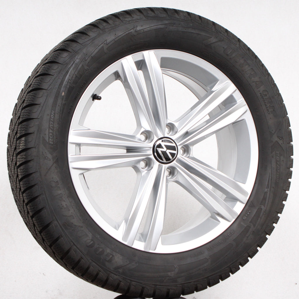 18 Zoll original VW Tiguan ll Allspace 5NA601025M Alufelgen Winterreifen (e0c7e)