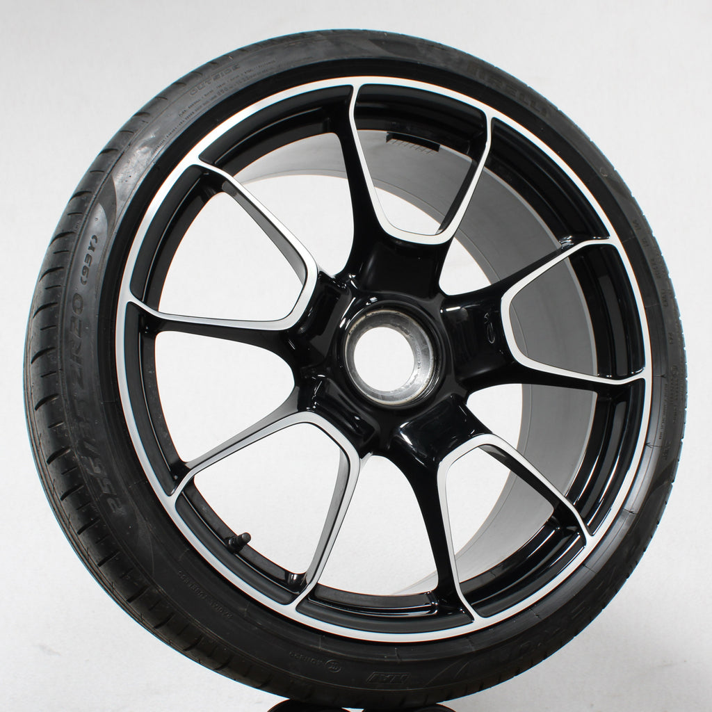 20 & 21 Zoll original Porsche 992 Turbo S 992601025AF Alufelgen Sommerreifen (3f388)