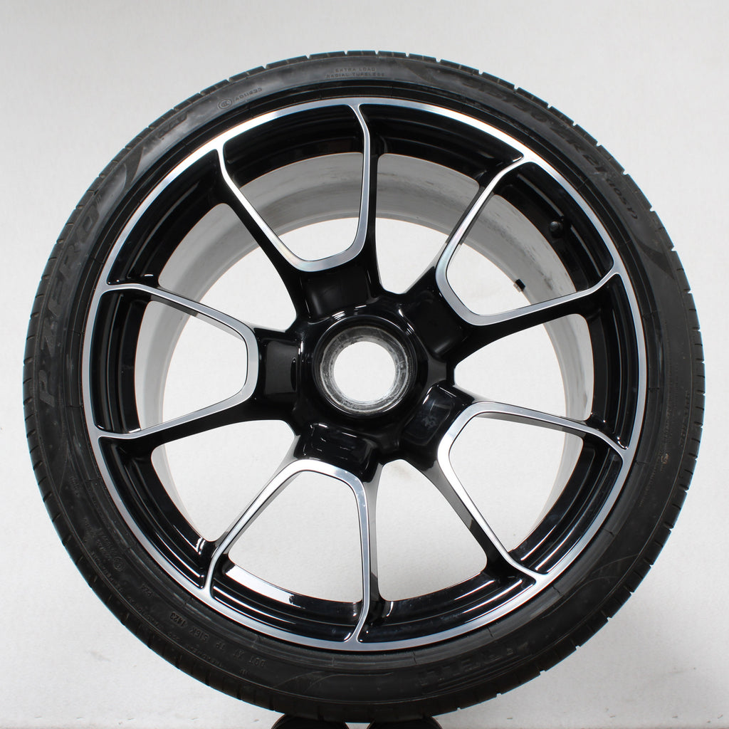 20 & 21 Zoll original Porsche 992 Turbo S 992601025AF Alufelgen Sommerreifen (3f388)