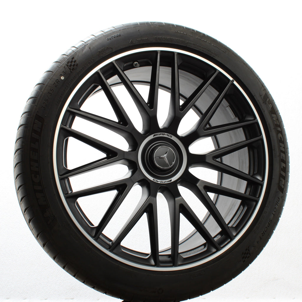 23 Zoll original Mercedes AMG GLS63 X167 A1674018500 Alufelgen Sommerreifen (4bff4)