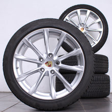 Laden Sie das Bild in den Galerie-Viewer, 19 Zoll Original Porsche Boxster 982 Cayman 718 Alufelgen Winterreifen (5baca)