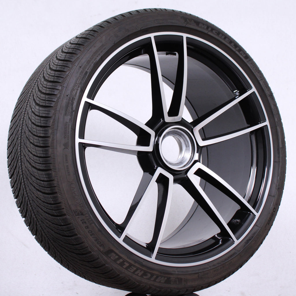 20 21 Zoll original Porsche 911 992 Turbo S Alufelgen Winterreifen (233db)