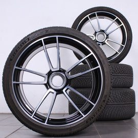 20 21 Zoll original Porsche 911 992 Turbo S Alufelgen Winterreifen (233db)