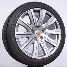 Laden Sie das Bild in den Galerie-Viewer, 20 Zoll original Porsche Taycan Turbo Tequipment Alufelgen Winterreifen (526b2)
