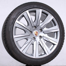 Laden Sie das Bild in den Galerie-Viewer, 20 Zoll original Porsche Taycan Turbo Tequipment Alufelgen Winterreifen (526b2)