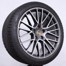 Laden Sie das Bild in den Galerie-Viewer, 21 Zoll Original Porsche Cayenne E3 9Y0 Spyder Alufelgen Winterreifen (cac28)