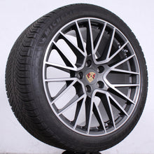 Laden Sie das Bild in den Galerie-Viewer, 21 Zoll Original Porsche Cayenne E3 9Y0 Spyder Alufelgen Winterreifen (cac28)