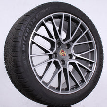 Laden Sie das Bild in den Galerie-Viewer, 21 Zoll Original Porsche Cayenne E3 9Y0 Spyder Alufelgen Winterreifen (cac28)