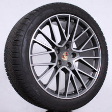 Laden Sie das Bild in den Galerie-Viewer, 21 Zoll Original Porsche Cayenne E3 9Y0 Spyder Alufelgen Winterreifen (cac28)