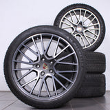 21 Zoll Original Porsche Cayenne E3 9Y0 Spyder Alufelgen Winterreifen (cac28)